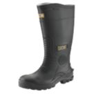 JCB Hydromaster Size 12  Black Steel Toe Cap Safety Wellies