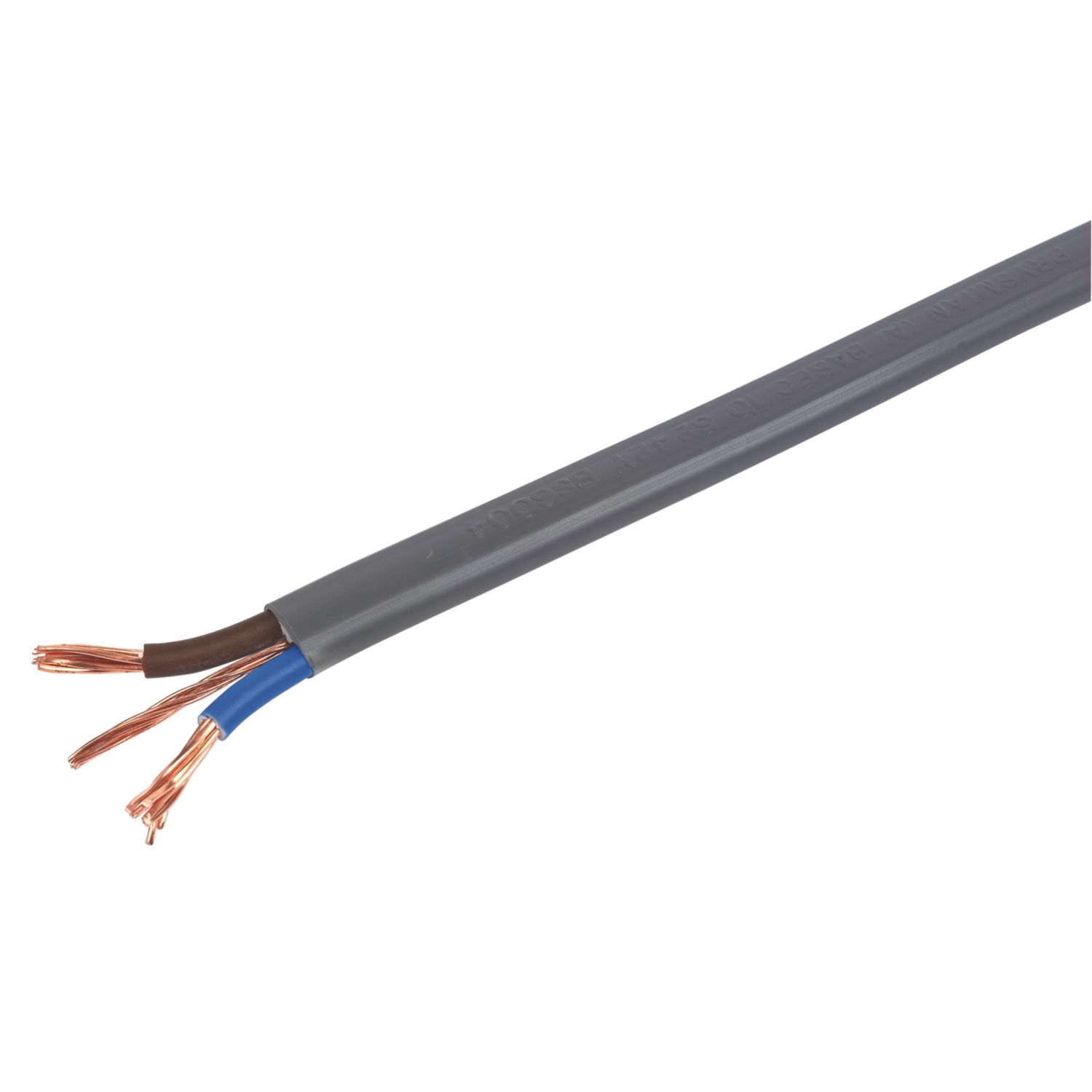 Prysmian 6242Y Grey 10mm² Twin & Earth Cable 50m Drum (23496)