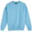 Pro RTX  Sweatshirt Sky Blue 2X Large 48 / 50" Chest