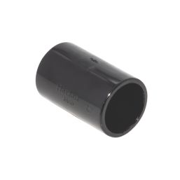 FloPlast Overflow Coupler Black 21.5mm 5 Pack