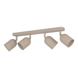 Eglo Tilston Bar 4-Light Spotlight Sandy