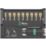 Wera Bit-Check 1/4" Hex Shank PZ BiTorsion Extra-Hard Screwdriver Bit Set 10 Pieces