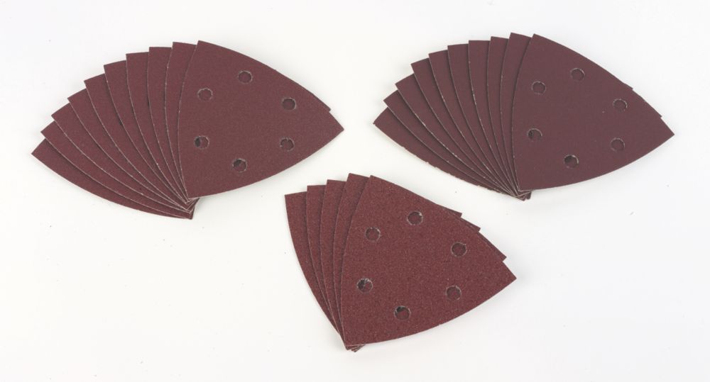 Bosch C430 60, 120 & 240 Grit 6Hole Punched MultiMaterial Sandpaper