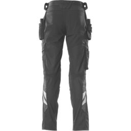Mascot Accelerate 18531 Work Trousers Black 46.5" W 35" L