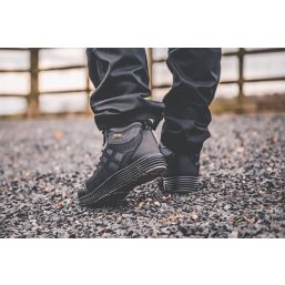 JCB Hydradig Size 7  Black  Steel Toe Cap Safety Boots