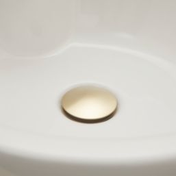 Highlife Bathrooms Slotted Pop Up Basin Waste Brushed Brass 60mm
