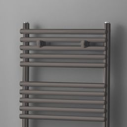 Towelrads 1500mm x 500mm 2539BTU Anthracite Flat Designer Towel Radiator