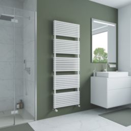 Ximax Watson Duplex 1675mm x 600mm 5348BTU White Vertical Towel Radiator