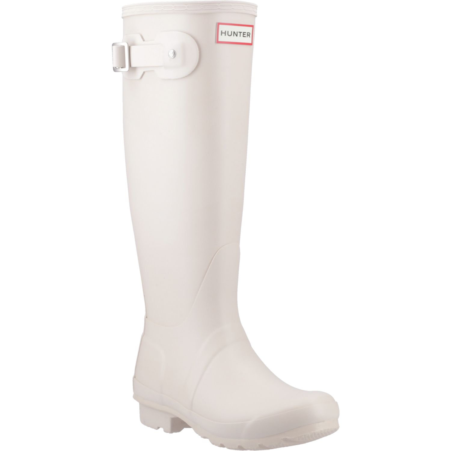 Hunter Original Tall Size 3 Womens Light Grey Non Safety Wellies (234YG)
