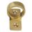 Smith & Locke Sash Window Handle Polished Brass 42mm x 33mm