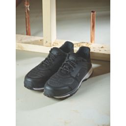 Site Agile Metal Free   Safety Trainers Black  Size 9