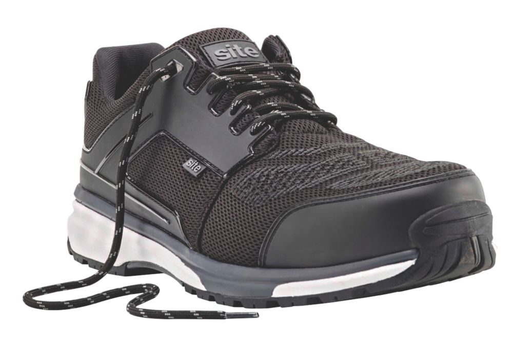 mens wide fit safety trainers