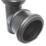 FloPlast Cast Iron Effect Push-Fit 92.5° Double Socket Branch Black 110mm