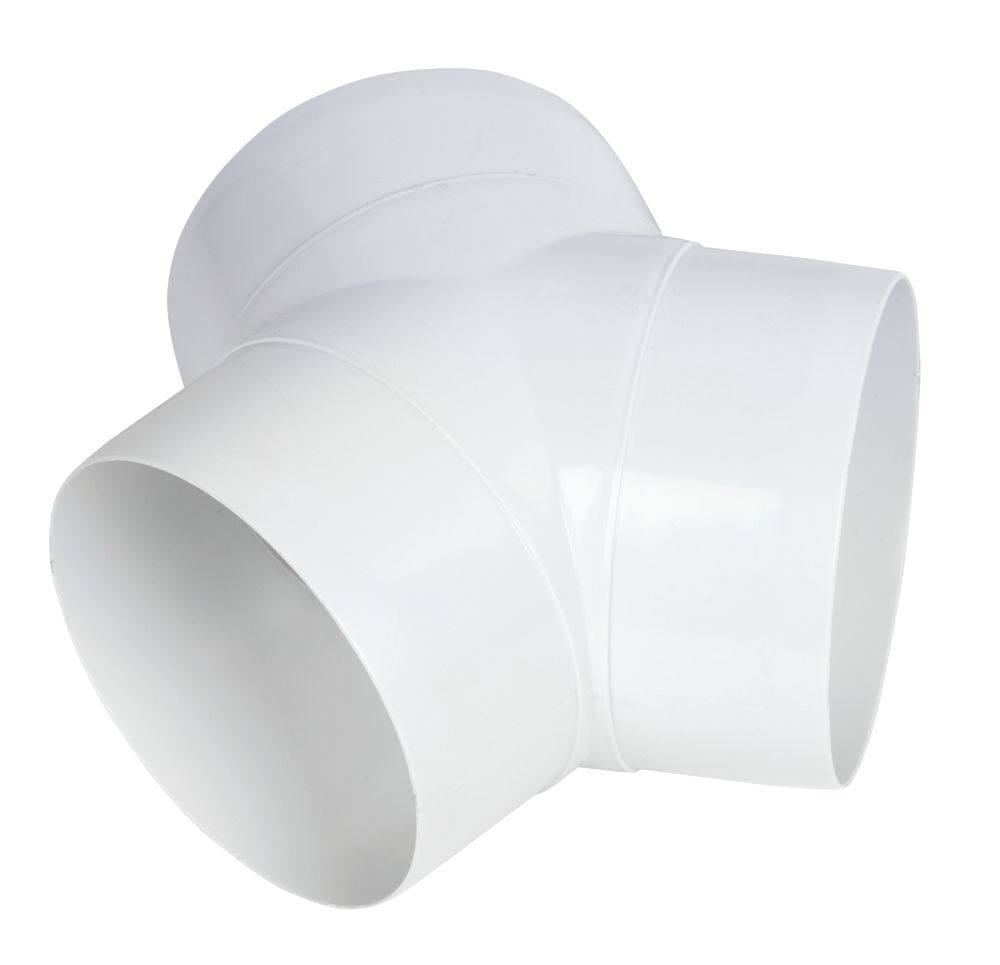 Manrose PVC Flexible Ducting Hose White 3m x 100mm - Screwfix