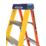 Werner Fibreglass 2.37m 8 Step Swingback A Frame Step Ladder