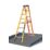 Werner Fibreglass 2.37m 8 Step Swingback A Frame Step Ladder