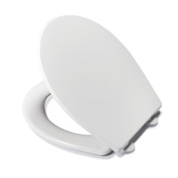 Croydex Vivara  Toilet Seat Plastic White