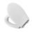 Croydex Vivara  Toilet Seat Plastic White