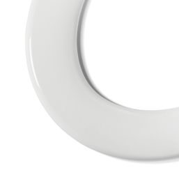 Croydex Vivara  Toilet Seat Plastic White