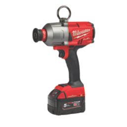 Milwaukee M18 ONEFHIWH716 FUEL 18V 2 x 5.0Ah Li-Ion RedLithium Brushless Cordless One-Key Impact Wrench