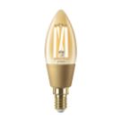 4lite  E14 Candle LED Smart Light Bulb 4.9W 470lm 2 Pack
