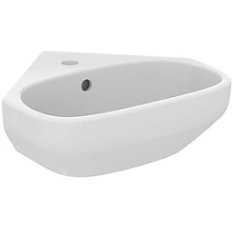 Ideal Standard i.life A Corner Handbasin 1 Tap Hole 450mm