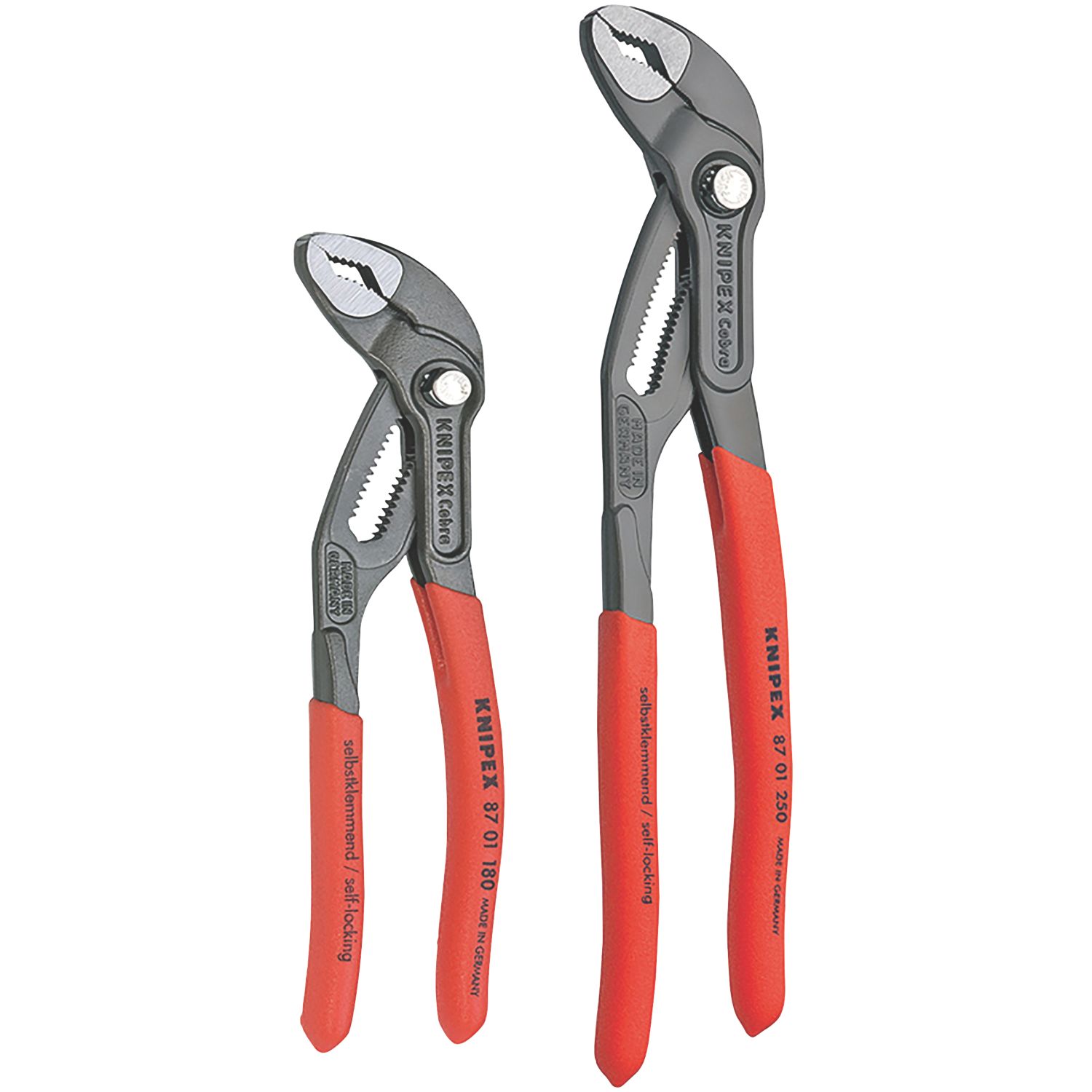 Knipex Cobra Water Pump Pliers 2 Piece Set (235JF)