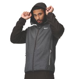 Regatta Arec III  Soft Shell Jacket Ash Marl/Black Large 41.5" Chest
