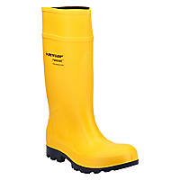 Dunlop Purofort Professional   Safety Wellies Yellow Size 9