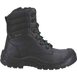 Amblers 503 Metal Free   Safety Boots Black Size 8
