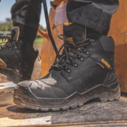 DEWALT Bedrock Size 9  Black Waterproof Steel Toe Cap Safety Boots