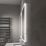 Sensio Libra Rectangular Ultra-Slim Illuminated CCT Bathroom Mirror With 867lm LED Light 390mm x 500mm