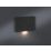 Knightsbridge  13A 2-Gang DP Switched Socket & Night Light Anthracite  with Black Inserts