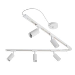 Inlight Cayo 1-Circuit Track Light Fitting 1.6m White