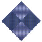 Swisstrax Ribtrax Pro Interlocking Floor Tiles Royal Blue 19mm 25 Pack