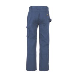 Site Sember Work Trousers Navy 36" W 32" L