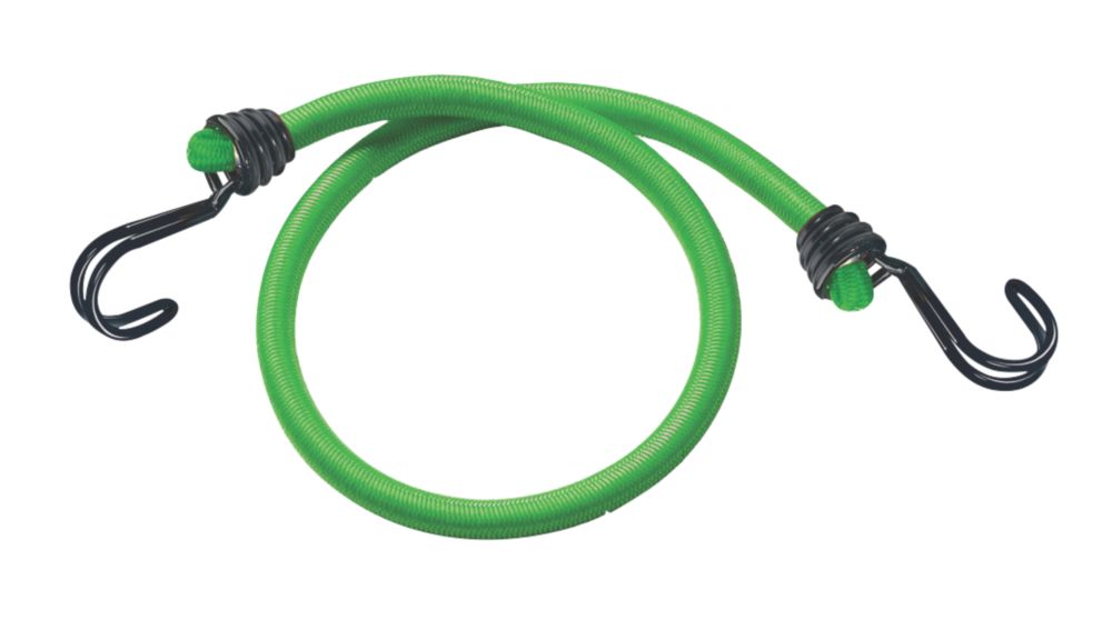 Master Lock Reverse Hook Bungee Cords 800mm x 8mm 2 Pack Screwfix