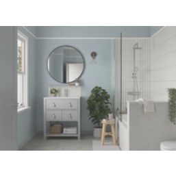 Dulux Easycare 2.5Ltr Coastal Grey Soft Sheen Emulsion Bathroom Paint