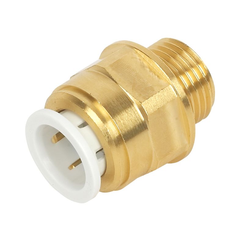 JG Speedfit Push-fit Brass Female Stem Adaptor