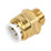 JG Speedfit  Brass Push-Fit Adapting Male Cylinder Coupler 15mm x 1/2"