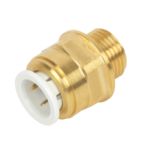 15 Copression By 3/8" BSP Ale Iron Thread European Flexible Tap Adapters (Pair