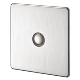 Crabtree Platinum 1-Gang 1-Way  Dimmer Switch  Satin Chrome