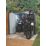 Trimetals Titan 960 6' 6" x 9' (Nominal) Pent Metal Motorbike Store Olive Green