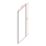 Essentials Semi-Framed Shower Enclosure Side Panel Matt Black 800mm