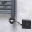 ETAL LED Thermo 300W Black Towel Radiator Heating Element