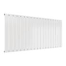 Reina Flat Single 600mm x 1402mm 3361BTU White Horizontal Designer Radiator