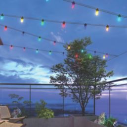 Calex  10m Outdoor LED Colour Changing Festoon Lights 13.9W 50lm