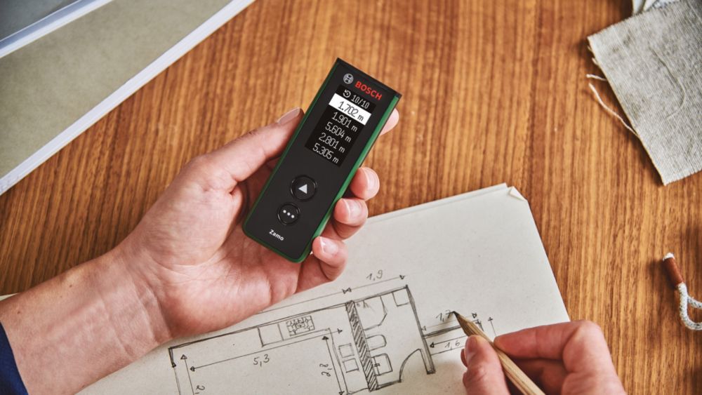 Bosch ZAMO III Distance and Area Laser Measure