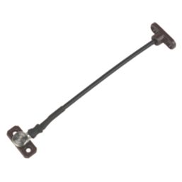 Jackloc The Perma Window Restrictor Brown 200mm