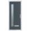 Crystal  Ladder 1-Light Left or Right-Handed Anthracite Grey Composite Front Door 2055mm x 920mm